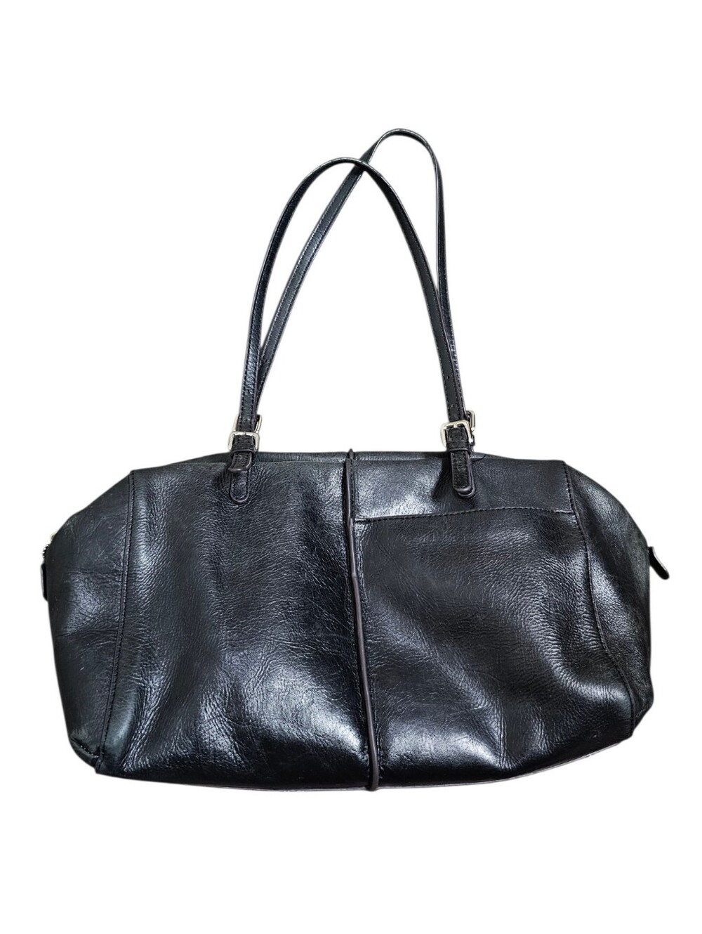 Hobo International Black Leather Shoulder Tote Bag - Classic Women's Carryall